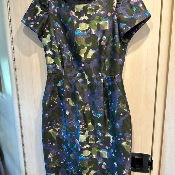 J Crew Gardenshade Lillian Watercolor Dress - Picture 3 of 6